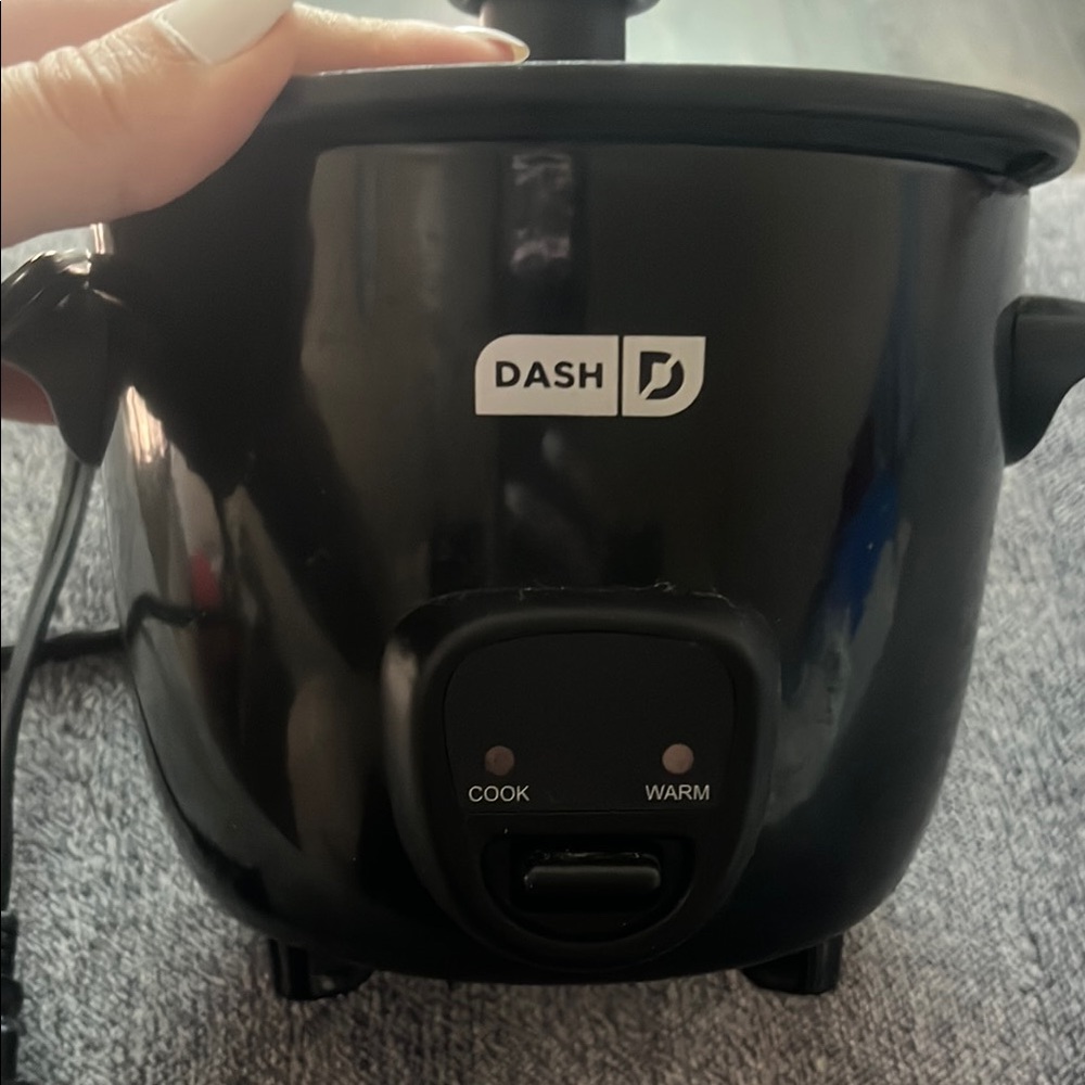 Dash Black Mini Rice Cooker - Picture 5 of 9